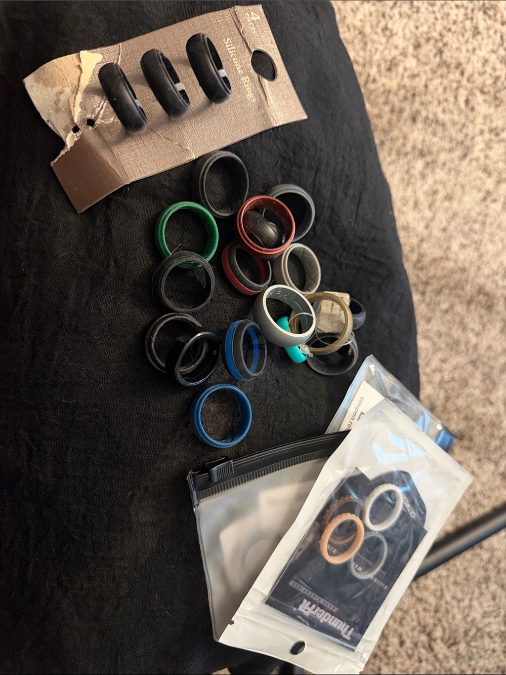Lot of Silicone Rings